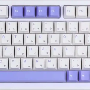 EPOMAKER Bunny - Juego de teclas de sublimación de tinte PBT